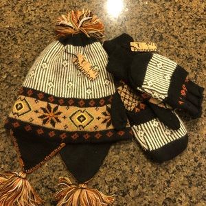PERUVIAN LINK HAT AND GLOVES